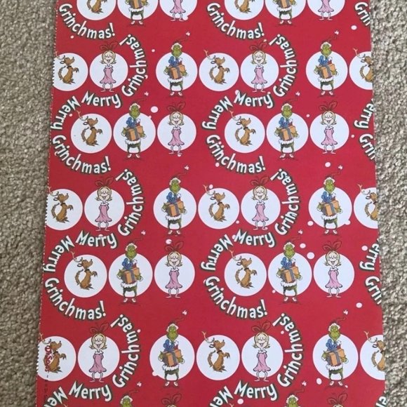 NEW Dr. Seuss Lot of 6 Pages Junk Journal Scrapbook Wrapping Papers 13.5” x 9.5” - Picture 5 of 8